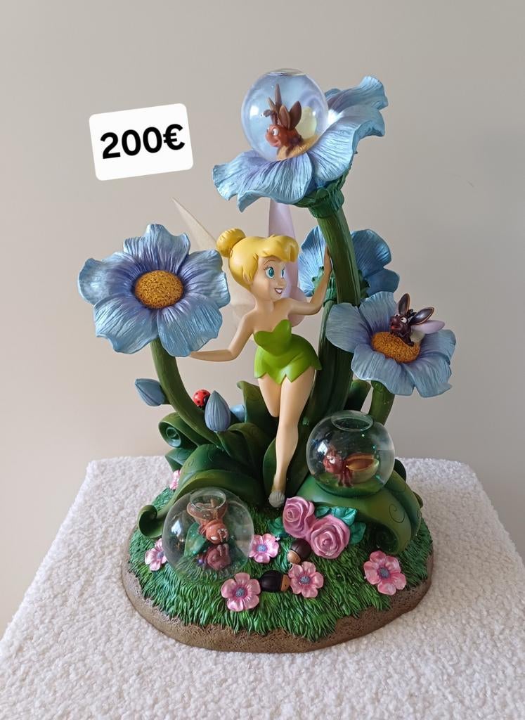 Nieuwe Disney Tinkerbell Snowglobe met Licht, Ophalen of Verzenden