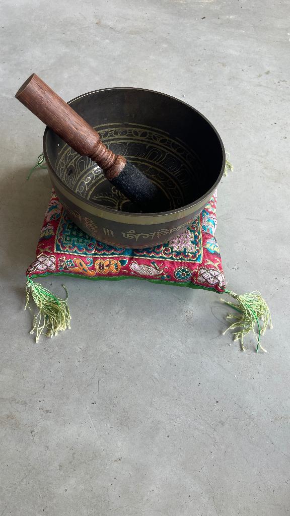 Tibetaanse klankschaal meditatie, Ophalen of Verzenden, Gebruikt, Overige soorten