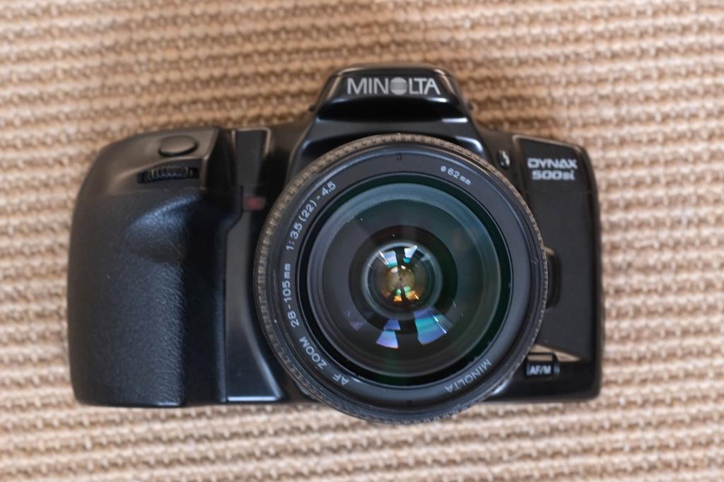 minolta dynax 500si, Ophalen of Verzenden, Gebruikt, Spiegelreflex, Minolta