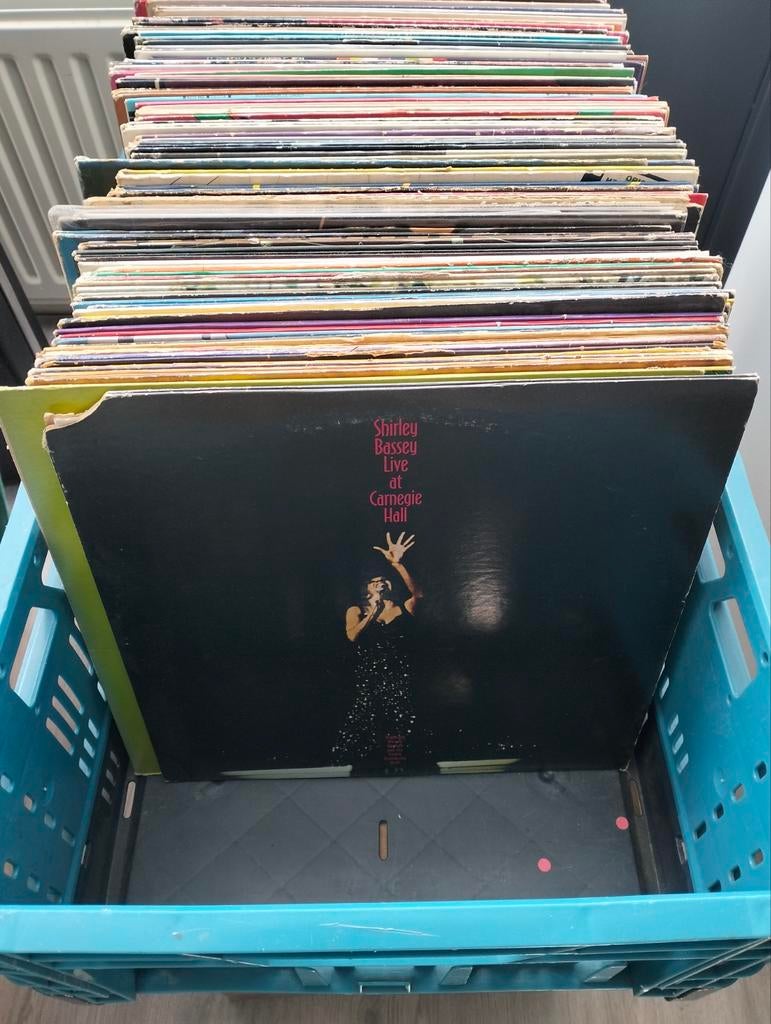 Lp collectie, Cd's en Dvd's, Ophalen, Gebruikt, 12 inch