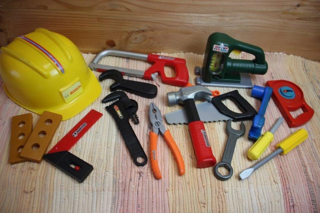 Lot speelgoed gereedschap, Ophalen of Verzenden, Gebruikt, Jongen of Meisje