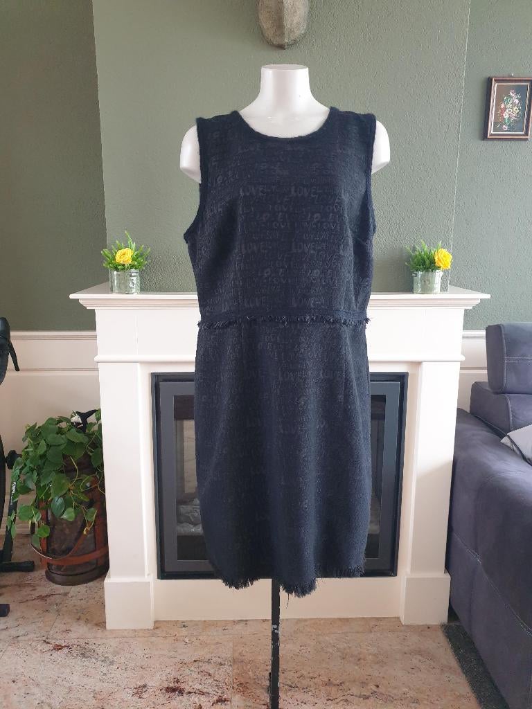 River Woods schitterende jurk love 46 XXL XL, Verzenden, River Woods, Zwart, Maat 42/44 (L)