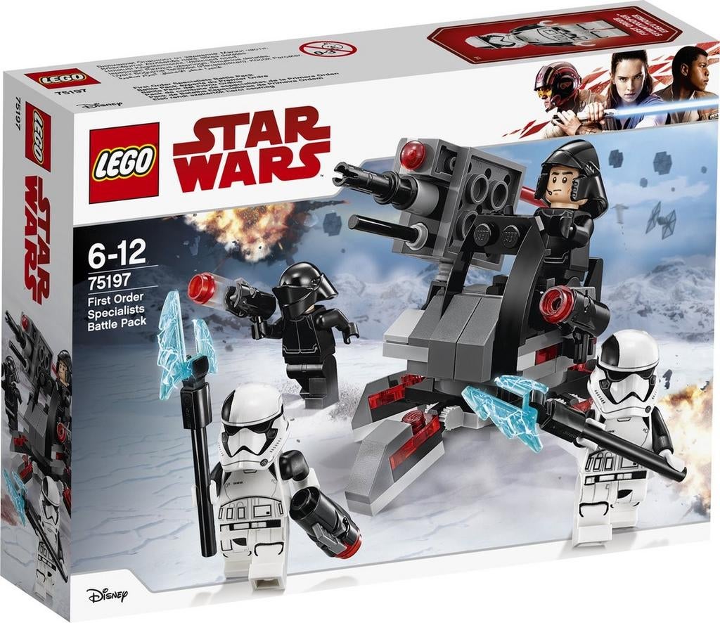 LEGO Star Wars First Order Specialists Battle Pack 75197, Ophalen of Verzenden