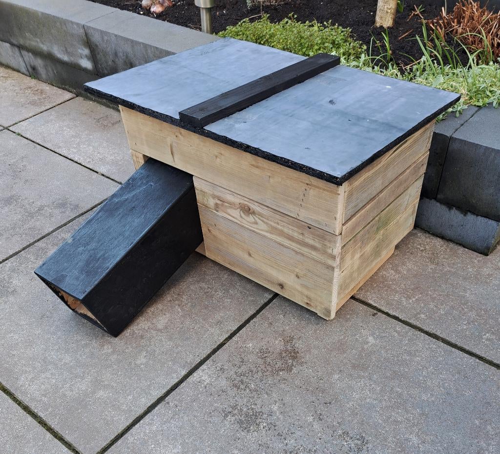 Egel voederhok, Minder dan 75 cm, Zo goed als nieuw, Hok, Ophalen