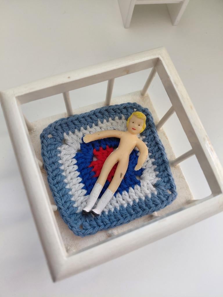 Lundby Poppenhuis Babykamer Meubeltjes Set, Ophalen of Verzenden, Gebruikt, Toebehoren