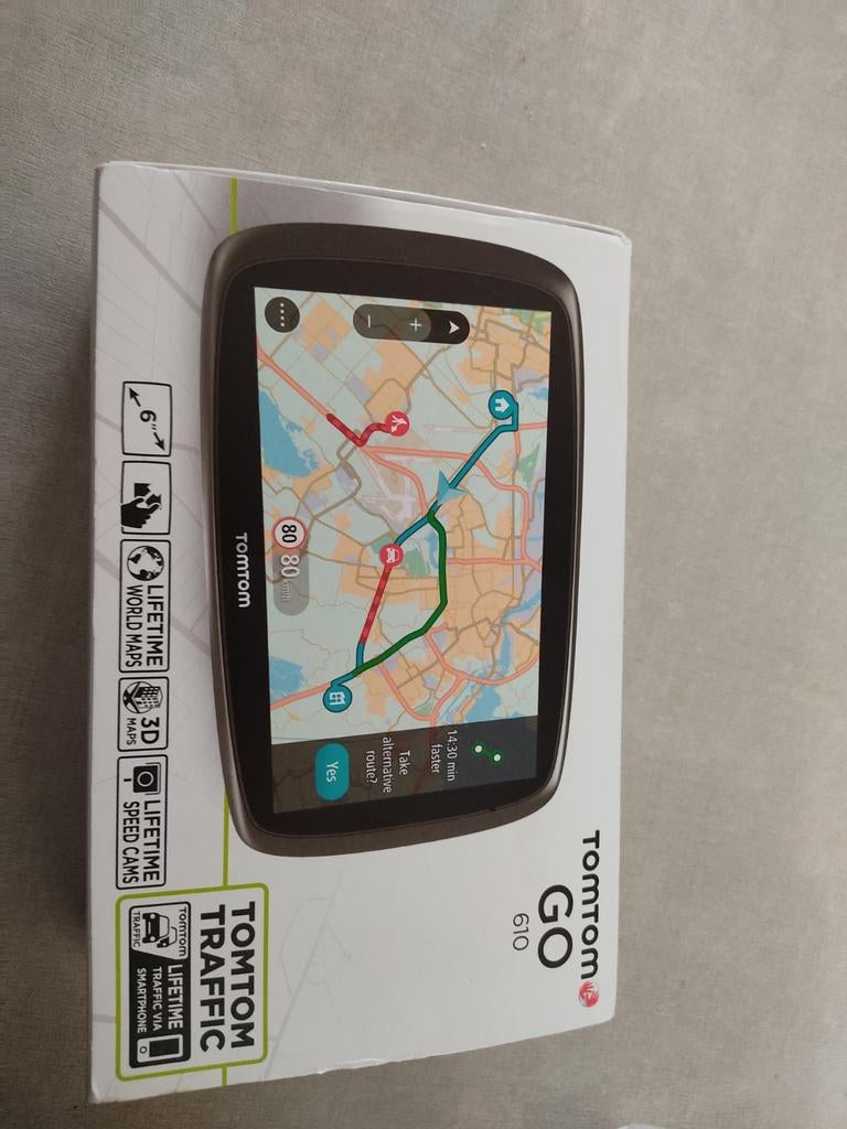 TomTom Go 610 navigatiesysteem, Ophalen of Verzenden, Nieuw