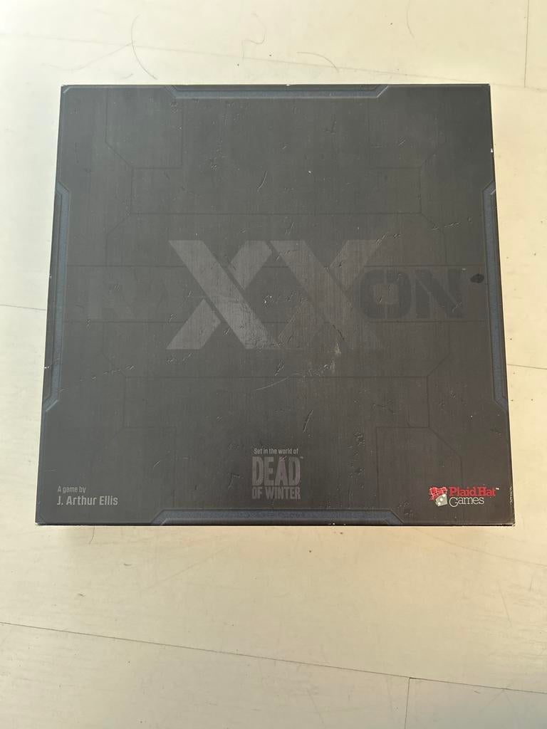 Raxxon bordspel, Hobby en Vrije tijd, Gezelschapsspellen | Bordspellen, Een of twee spelers, Ophalen of Verzenden, Gebruikt