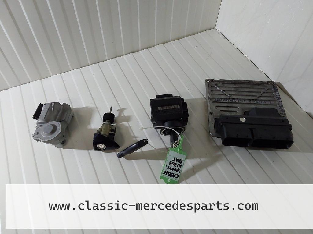 Contactslot set met ECU Mercedes C-klasse W203 Sportcoupe C1, Auto-onderdelen, Gebruikt, -, Ophalen of Verzenden, -