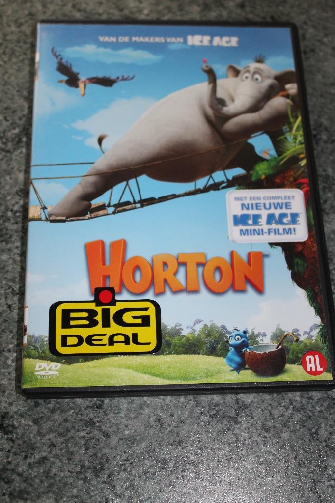 DVD Horton, Alle leeftijden, Ophalen of Verzenden, Zo goed als nieuw