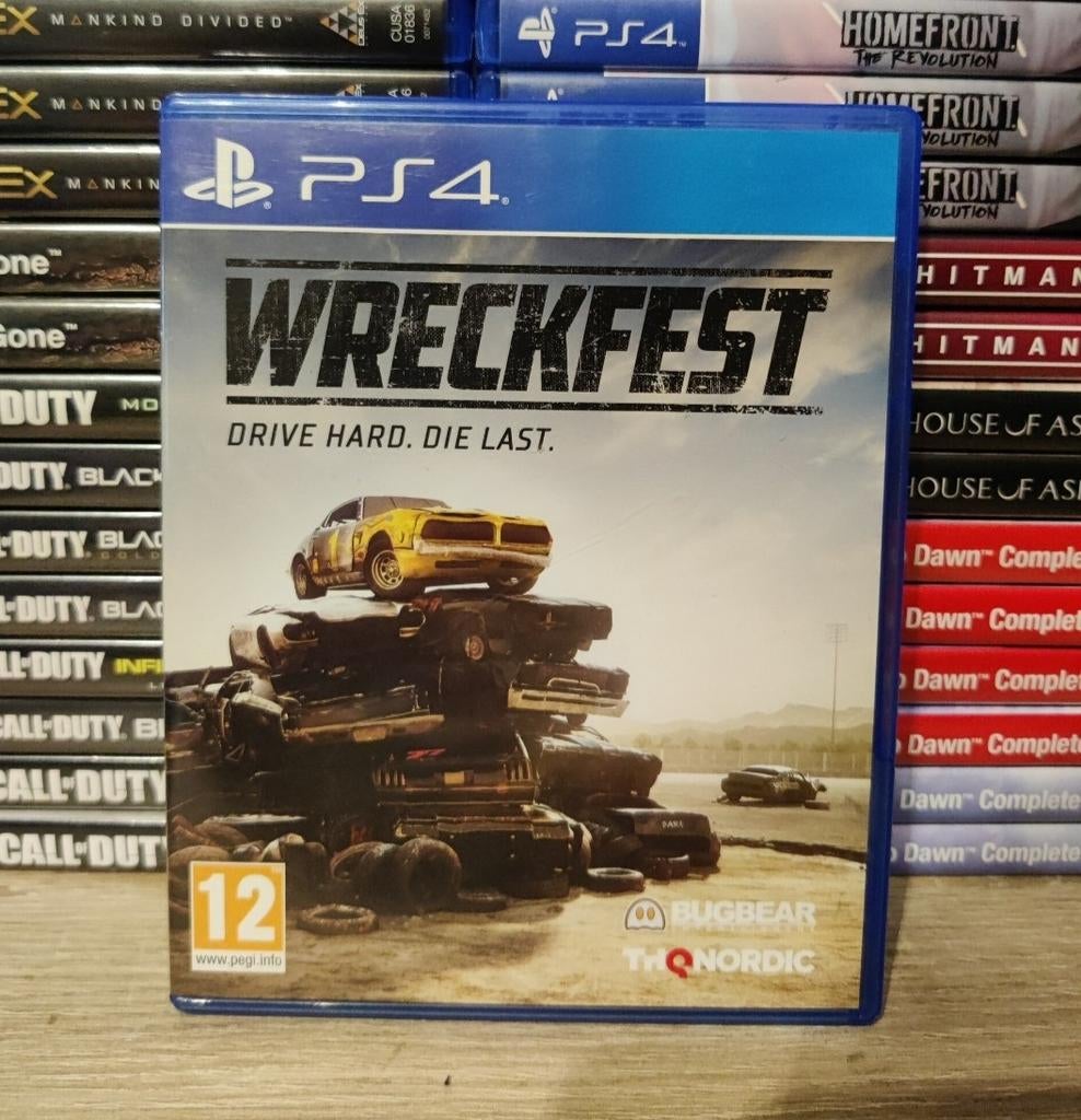 Wreckfest playstation 4, ., 1 speler, Ophalen of Verzenden, Zo goed als nieuw