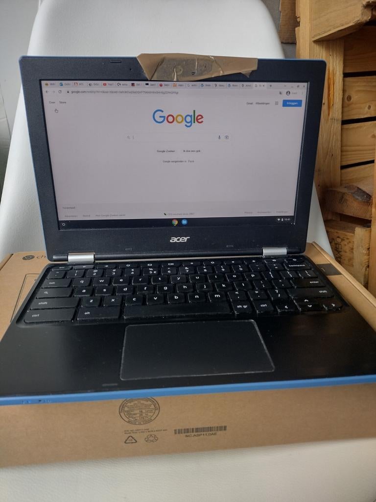 Acer Chromebook 11 CB3-131-C7BA Stone Blue (2017), Qwerty, Ophalen of Verzenden, 32 GB of minder, 11 inch
