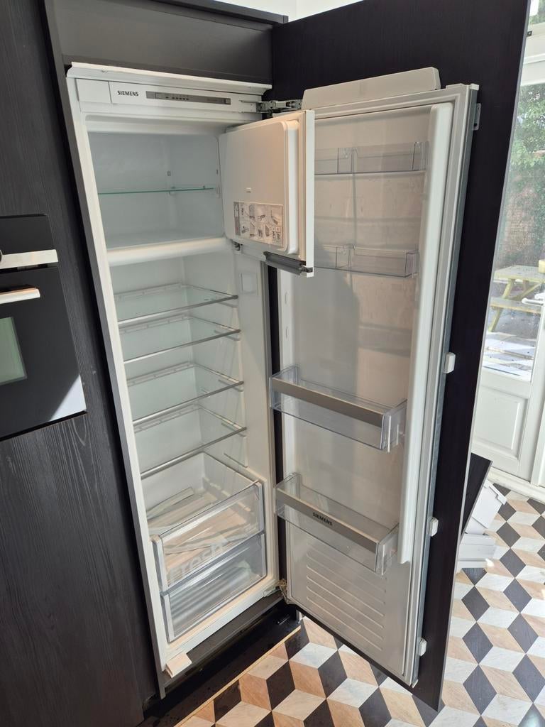Siemens koelvries combinatie inbouw., 200 liter of meer, Ophalen, Met aparte vriezer, 160 cm of meer