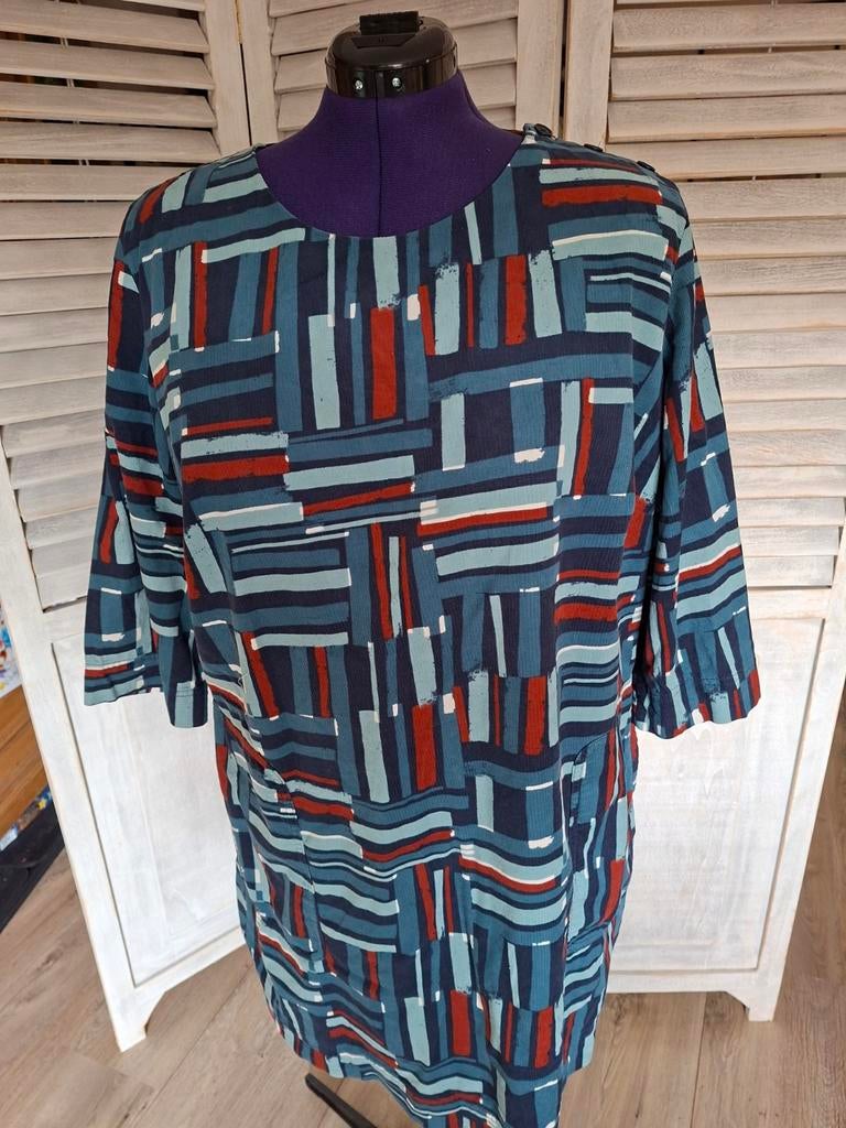 Seasalt Cornwall organic cotton tuniek, mt 50 zgan, Maat 46/48 (XL) of groter, Zo goed als nieuw, Seasalt Cornwall, Verzenden