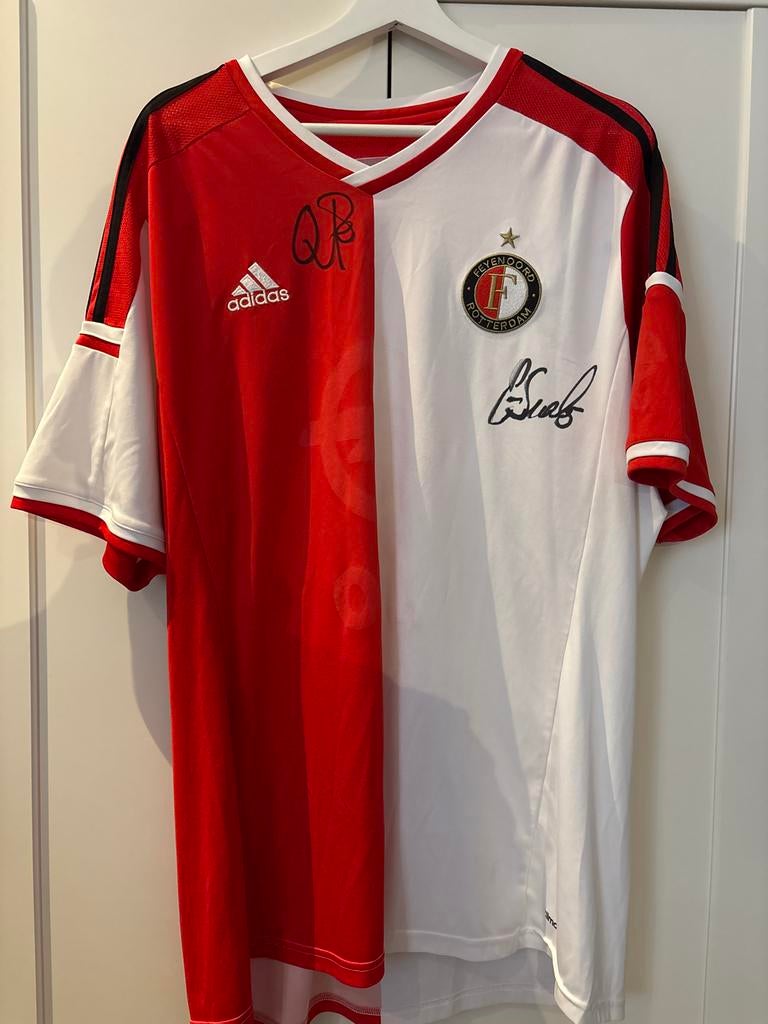 Gesigneerd Feyenoord shirt, Groter dan maat XL, Ophalen of Verzenden, Nieuw, Shirt