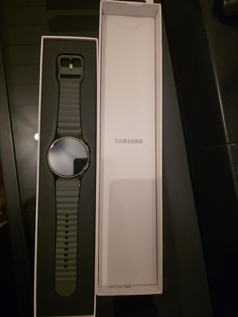 Samsung Galaxy Watch7 - Zo goed als nieuw, Zwart, Slaap, Ophalen of Verzenden, Zo goed als nieuw