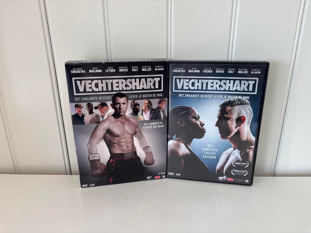 Vechtershart complete serie, Seizoen 1 & 2 DVD, Boxset, Drama, Ophalen of Verzenden, Zo goed als nieuw