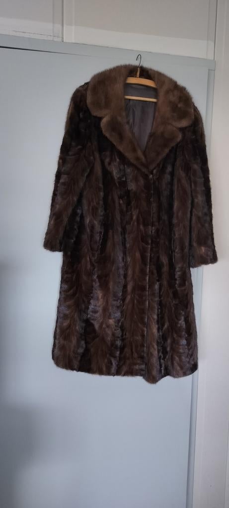 Bontjas, Ophalen of Verzenden, Zo goed als nieuw, Bruin