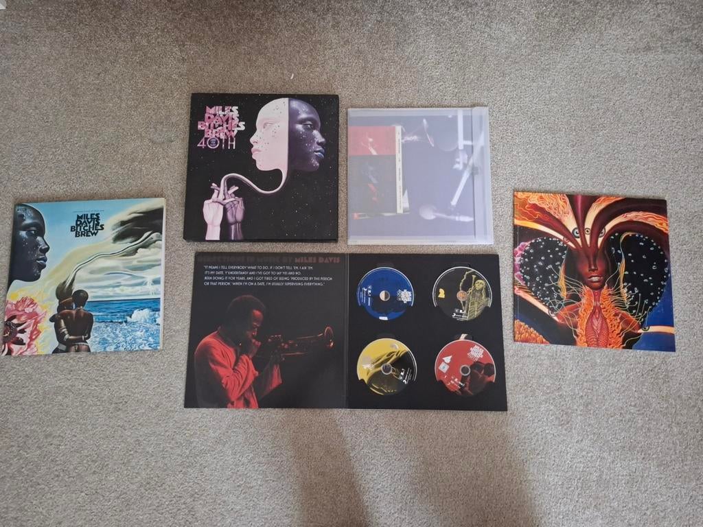 Miles Davis Bitches Brew 40th anniversary collectors album, 1960 tot 1980, Ophalen of Verzenden, Zo goed als nieuw, 12 inch