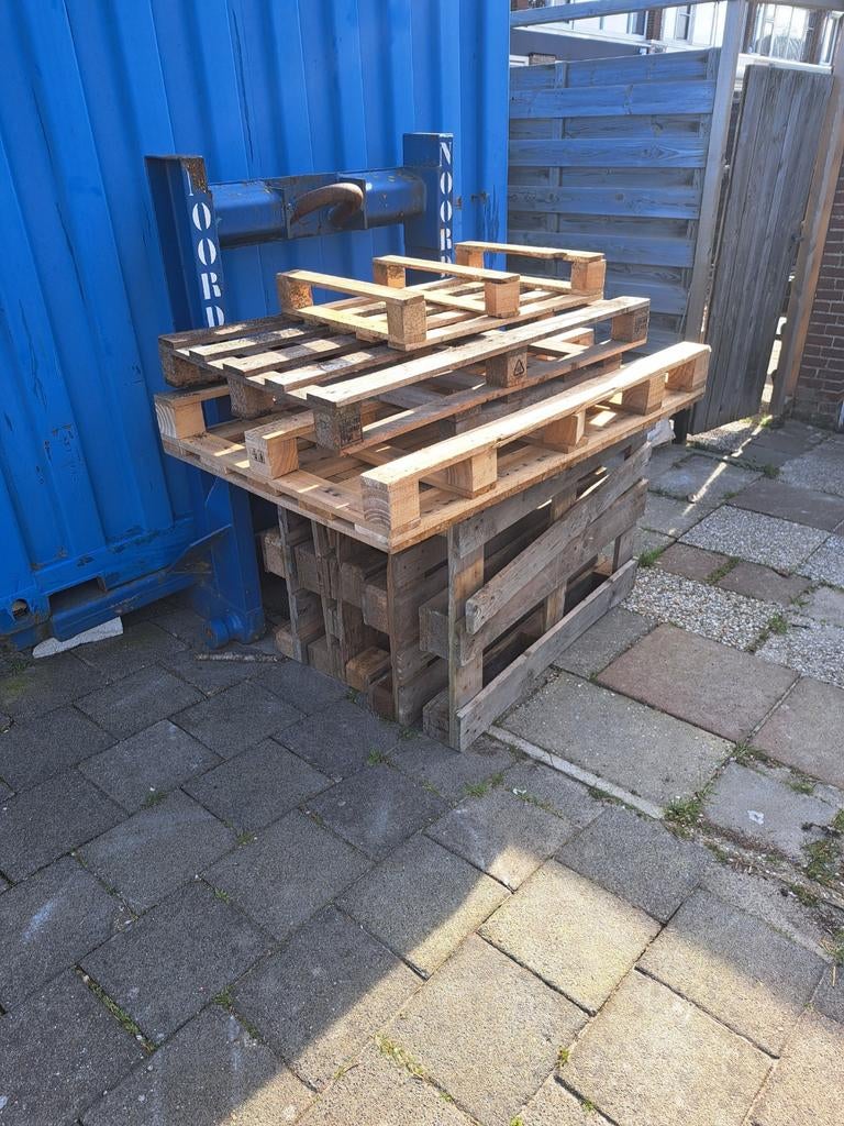 GRATIS 11 pallets en diverse europallets, Doe-het-zelf en Verbouw, Kratten en Dozen, Ophalen, Gebruikt, 60 cm of meer, Overige typen