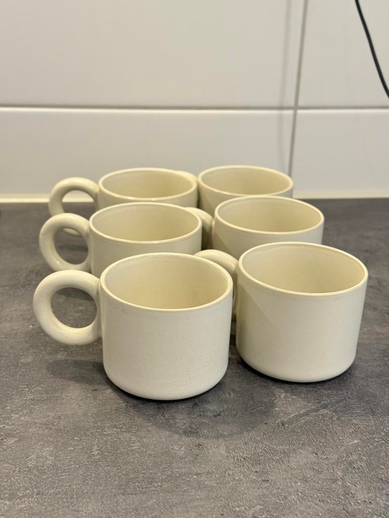 Riviera Maison mokken, Ophalen, Zo goed als nieuw, Overige stijlen, Kop(pen) en/of Schotel(s)