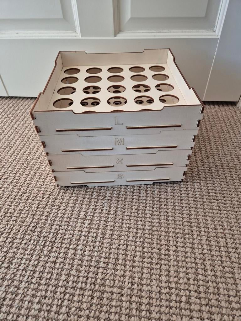 Lego sorteer zeef, Ophalen