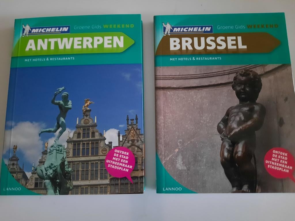 Michelin Groene gids

1. ANTWERPEN
2. BRUSSEL
NIEUW per stuk, Ophalen of Verzenden, Nieuw