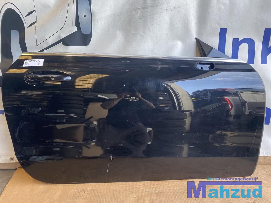 MERCEDES E KLASSE COUPE C238 Zwart Rechts deur portier 2016-, Gebruikt, Mercedes-Benz AG, Deur, Mercedes-Benz