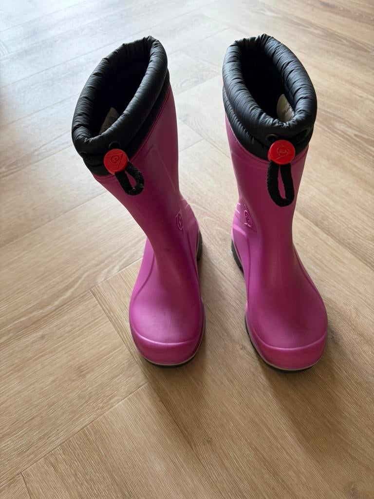 Gevoerde kinderlaarsjes maat 32, Ophalen of Verzenden, Zo goed als nieuw, Jongen of Meisje, Laarzen