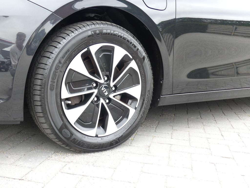 Kia Ceed Sportswagon 1.6 GDI PHEV DynamicLine *t/m 10de bouw, Stof, Gebruikt, Met garantie (alle), Zwart