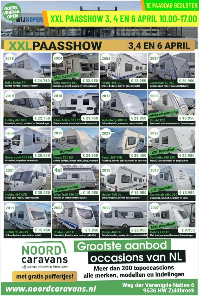 Hylander - XXL PAASSHOW 3,4 EN 6 APRIL. 10-17 UUR., Overige merken, Bedrijf, Tot en met 3, 750 - 1000 kg