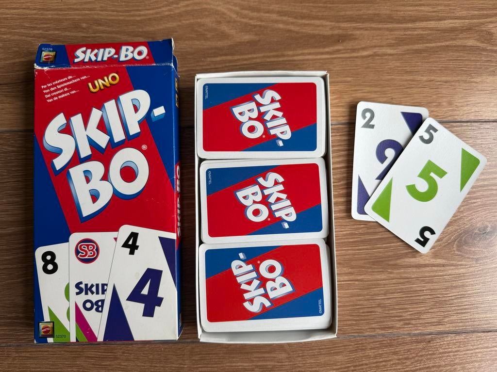 Skip-Bo kaartspel, Ophalen of Verzenden, Zo goed als nieuw