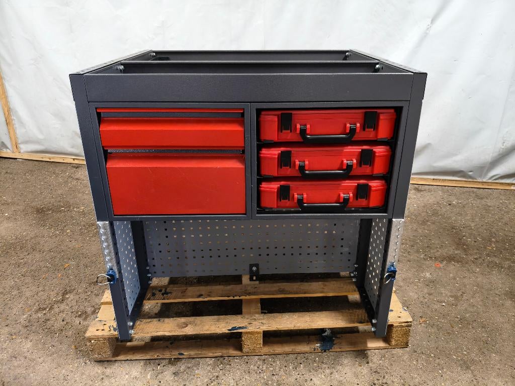 BEDRIJFSWAGEN INRICHTING KASTEN  ( SORTIMO ), Auto diversen, Auto-accessoires, Ophalen, Zo goed als nieuw