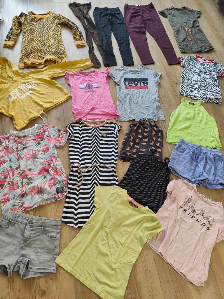 17-delig zomer kledingpakket meisje 146/152, Ophalen of Verzenden, Meisje