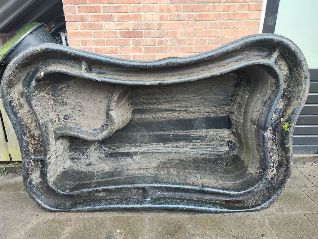 Voorgevormde polyethyleen vijverbak vijver Oase pe 750, Ophalen