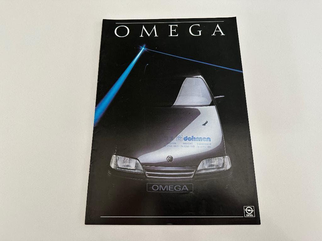 Folder Opel Omega CD GL, Ophalen of Verzenden, Zo goed als nieuw, Opel