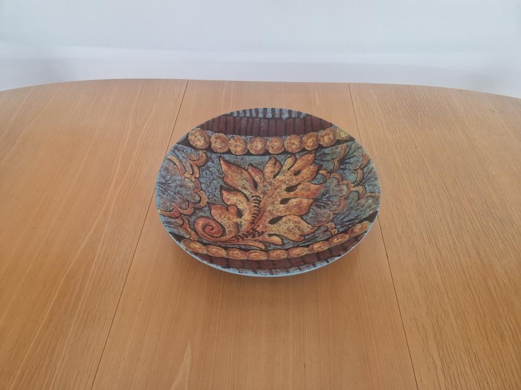 Keramieken schaal van hubert olivier 45 cm, Ophalen of Verzenden