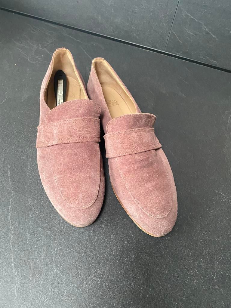 Fred de la bretoniere instappers maat 42, Kleding | Dames, Schoenen, Instappers, Ophalen of Verzenden, Zo goed als nieuw, Roze