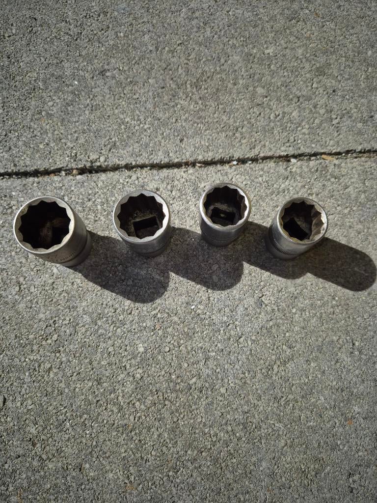 Hazet 1/2" Doppen Set 22, 21, 19, 18 mm, Ophalen of Verzenden