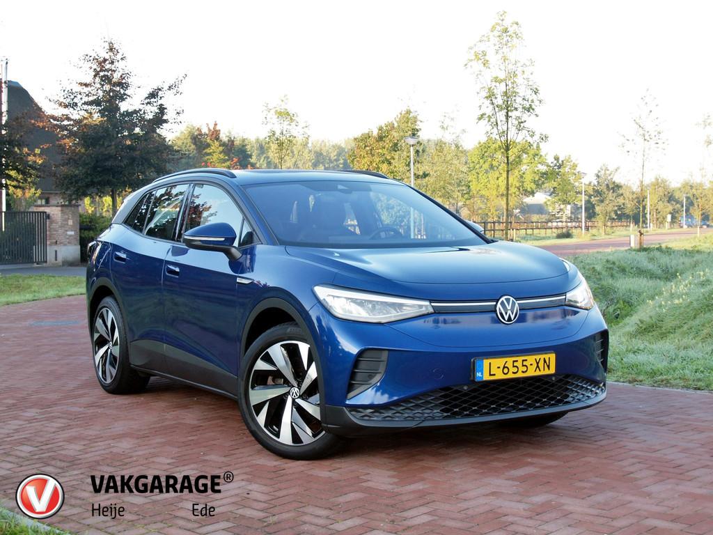Volkswagen ID.4 Life 77 kWh | SOH 91% | Apple Carplay | Crui, Automaat, Blauw, 2020 kg, Origineel Nederlands