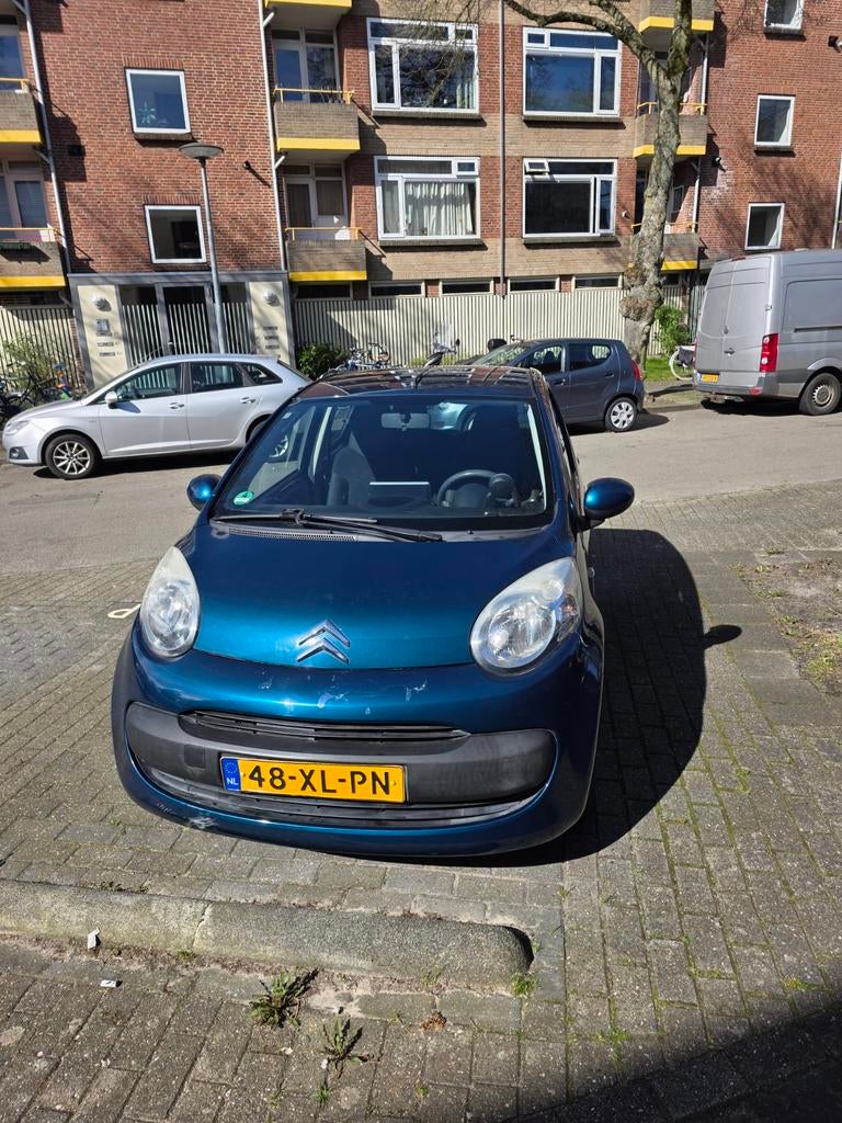 Citroen c1  2007 5 deurs, Voorwielaandrijving, Blauw, C1, 68 pk