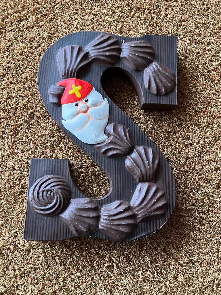 Decoratie chocolade letter, Diversen, Sinterklaas, Ophalen of Verzenden
