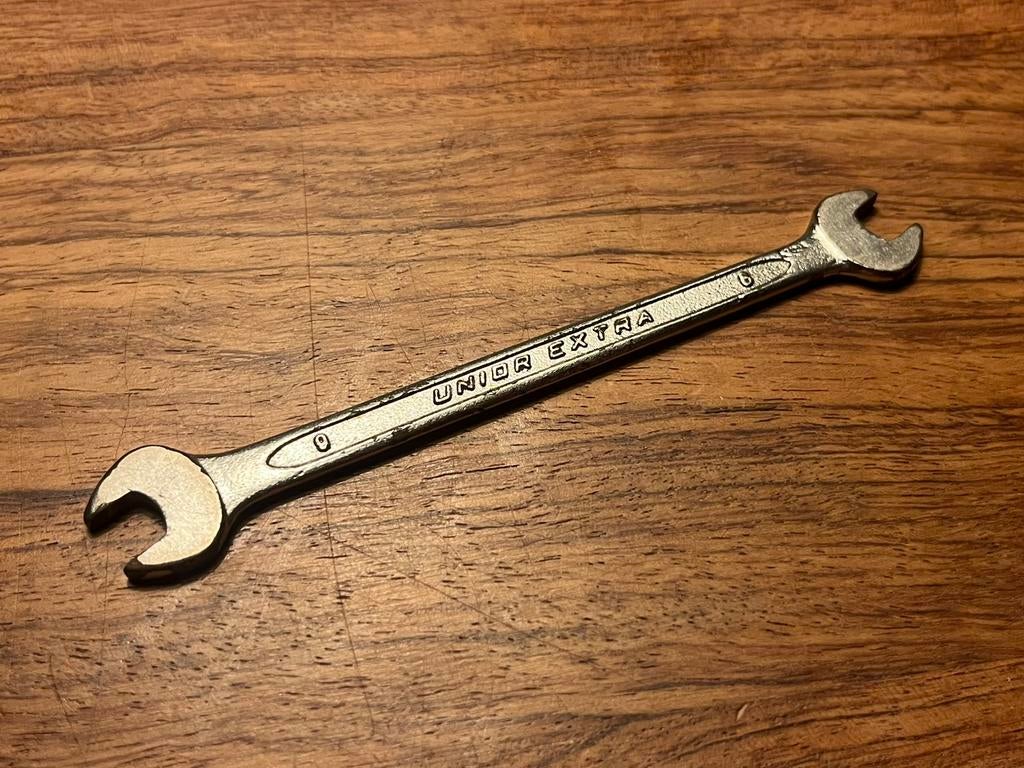 Unior dubbele steeksleutel 8-9, Ophalen of Verzenden, Zo goed als nieuw