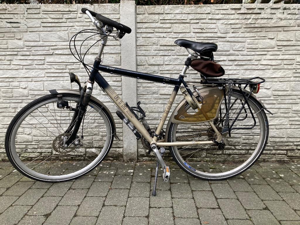 Herenfiets en damesfiets merk RIH, Fietsen en Brommers, Fietsen | Heren | Herenfietsen, Versnellingen, 49 tot 53 cm, Zo goed als nieuw