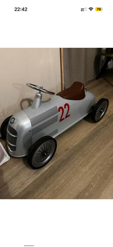 Baghera Mercedes loopauto - Zo goed als nieuw, Ophalen of Verzenden, Zo goed als nieuw, Loopvoertuig