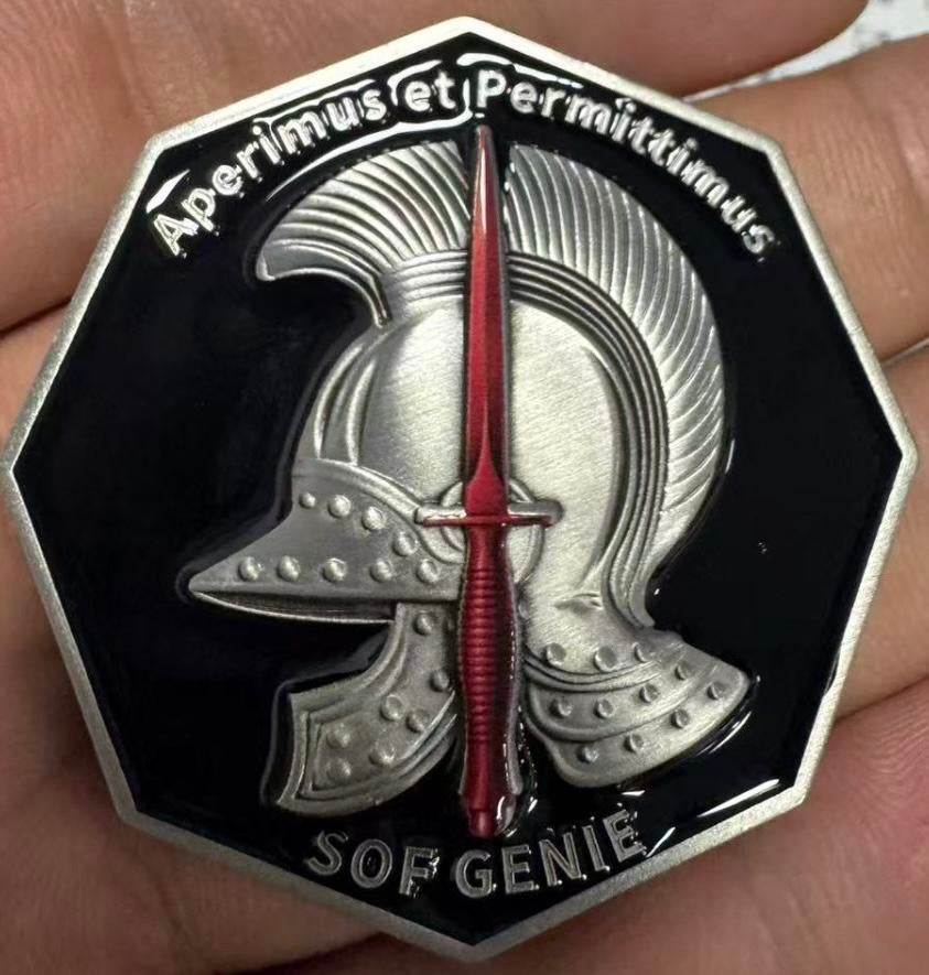 Coin Korps Commandotroepen afd Genie, Verzenden, Landmacht, Nederland, Embleem of Badge