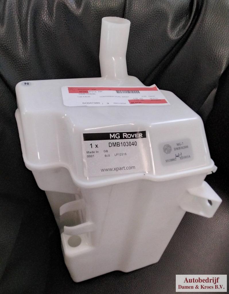 Ruitensproeier reservoir Rover 75 / MG ZT DMB103040, -, -, Nieuw, Ophalen of Verzenden