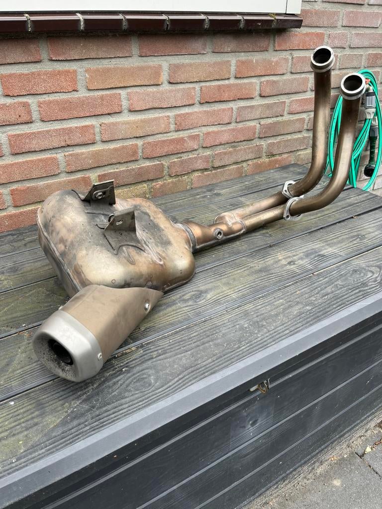 Originele uitlaat yamaha mt07 2020, Motoren, Onderdelen | Yamaha, Ophalen, Gebruikt