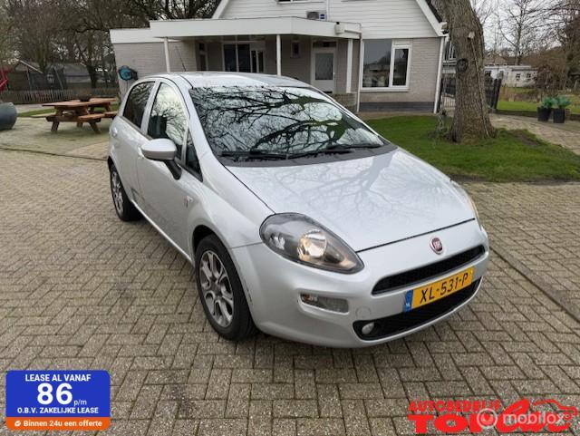 Fiat Punto Evo 0.9 Sempre Climate Cruise, Navi Apk 31-1-2017, Voorwielaandrijving, Gebruikt, Euro 6, 49 €/maand