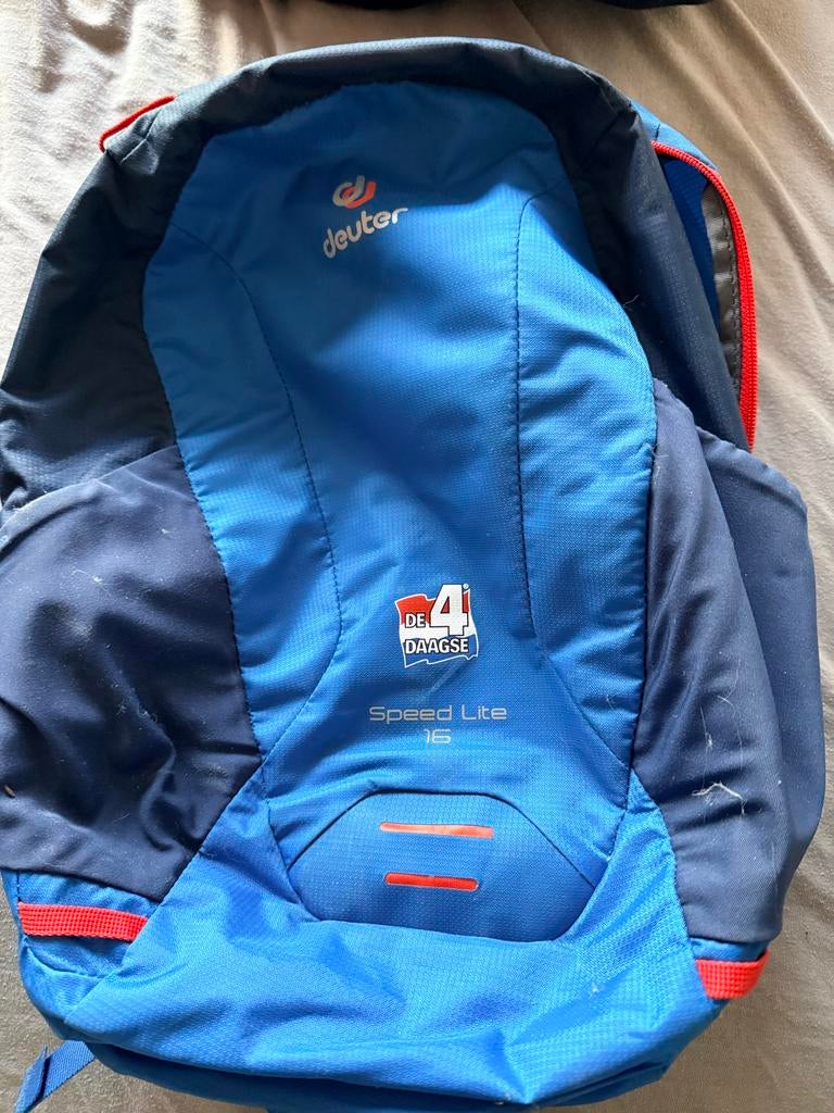 Deuter Speed Lite 16 Rugzak Nijmeegse 4Daagse, Overige merken, Gebruikt, Ophalen of Verzenden, Minder dan 25 cm