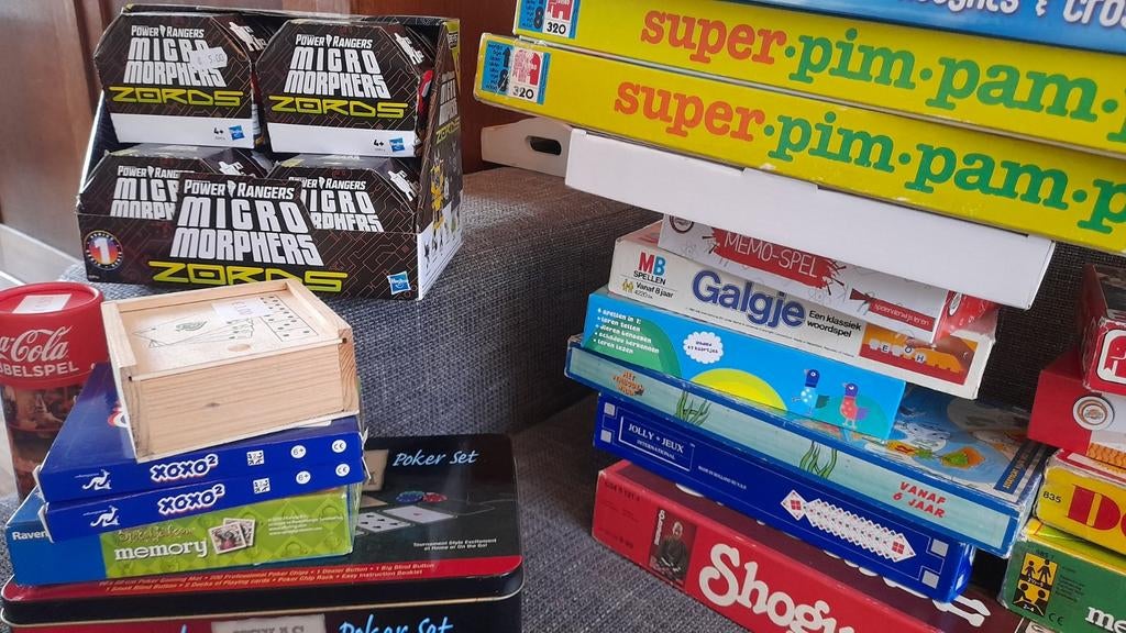 Bordspellen gezelschapsspellen kaartspellen MB Parker 999 ed, Ophalen